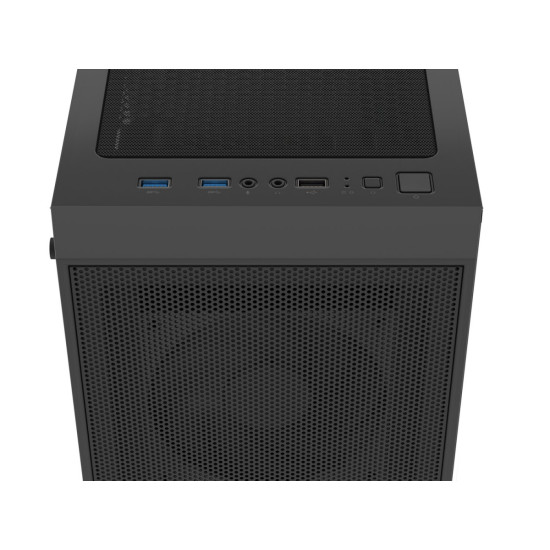 Obudowa Fury Shobo SH8F Midi Tower z oknem czarna 