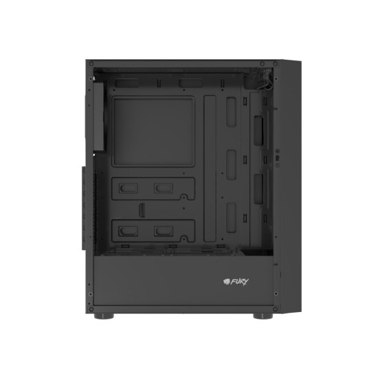 Obudowa Fury Shobo SH8F Midi Tower z oknem czarna 