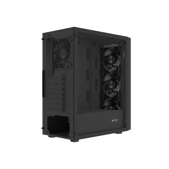 Obudowa Fury Shobo SH8F Midi Tower z oknem czarna 