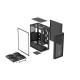 Obudowa Fury Shobo SH8F Midi Tower z oknem czarna 
