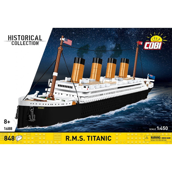 Klocki R.M.S. Titanic 848 elementów