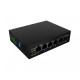 Przełącznik Light ILFE-4P-1GE-1S-90 Light Industrial POE 1XBT 3AXT SFP + ETH DIN FAST Ethernet 