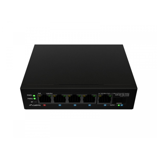 Przełącznik Light ILFE-4P-1GE-1S-90 Light Industrial POE 1XBT 3AXT SFP + ETH DIN FAST Ethernet 