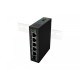 Przełącznik Light ILFE-4P-1GE-1S-90 Light Industrial POE 1XBT 3AXT SFP + ETH DIN FAST Ethernet 