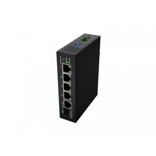 Przełącznik Light ILFE-4P-1GE-1S-90 Light Industrial POE 1XBT 3AXT SFP + ETH DIN FAST Ethernet 