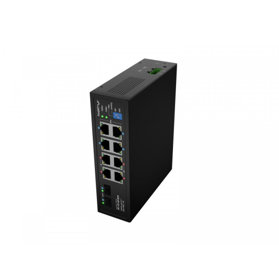 Przełącznik ILGE-8P-2S-120 Light Industrial POE 4XBT 4XAT 2XSFP DIN Gigabait Ethernet 