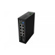 Przełącznik ILGE-8P-2S-120 Light Industrial POE 4XBT 4XAT 2XSFP DIN Gigabait Ethernet 