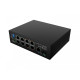 Przełącznik Light ILFE-8P-1GE-1S-120 Light Industrial POE 4XBT 4XAT SFP+ ETH DIN FAST Ethernet 