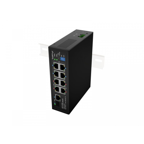 Przełącznik Light ILFE-8P-1GE-1S-120 Light Industrial POE 4XBT 4XAT SFP+ ETH DIN FAST Ethernet 