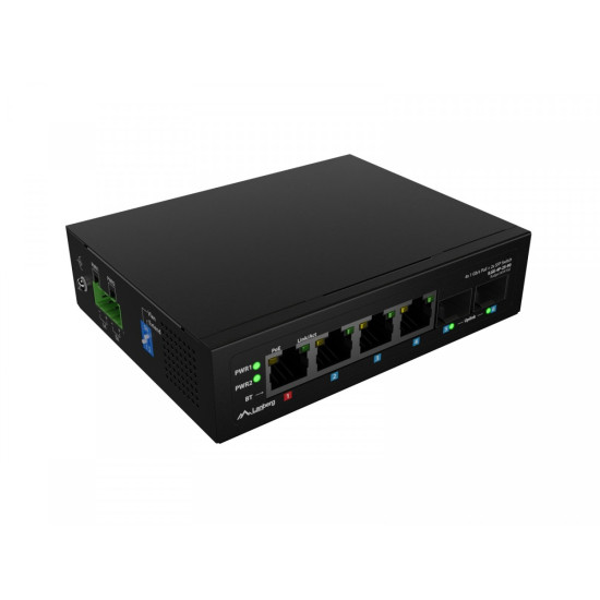 Przełącznik ILGE-4P-2S-90 Light Industrial POE 1XBT 3XAT 2XSFP DIN Gigabit Ethernet 
