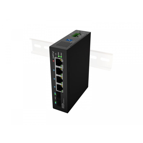 Przełącznik ILGE-4P-2S-90 Light Industrial POE 1XBT 3XAT 2XSFP DIN Gigabit Ethernet 