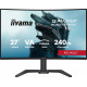 Monitor 27 cali GCB2784HSU-B1 FHD, 0.7ms, VA, 1500R, 240Hz, 2xHDMI, DP, 2xUSB, FreeSync Premium -1920x1080 (48-240Hz), HDR10, 2x2W, HAS150(PIVOT)