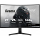 Monitor 27 cali GC2781HSU-B1 VA, FHD, 144Hz, 1ms, 2xUSB, 1500R, 350 cd, 4000:1, HDMI, DP, FreeSync -1920x1080 (48-144Hz), 2x2W