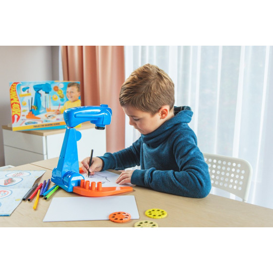 Zestaw Szkoła rysowania z projektorem - Hot Wheels