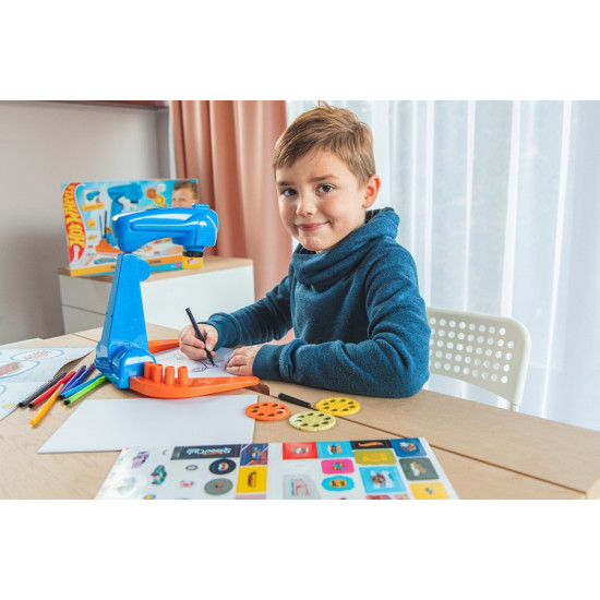 Zestaw Szkoła rysowania z projektorem - Hot Wheels
