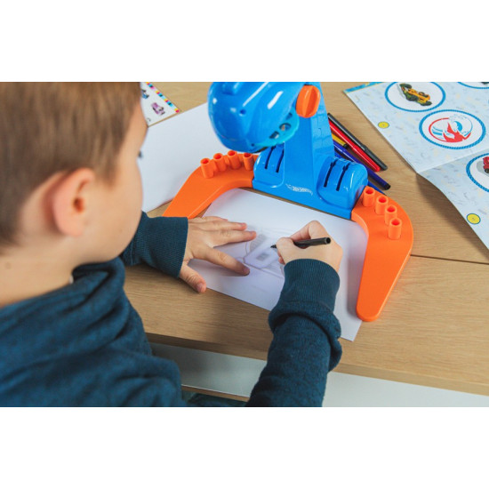Zestaw Szkoła rysowania z projektorem - Hot Wheels
