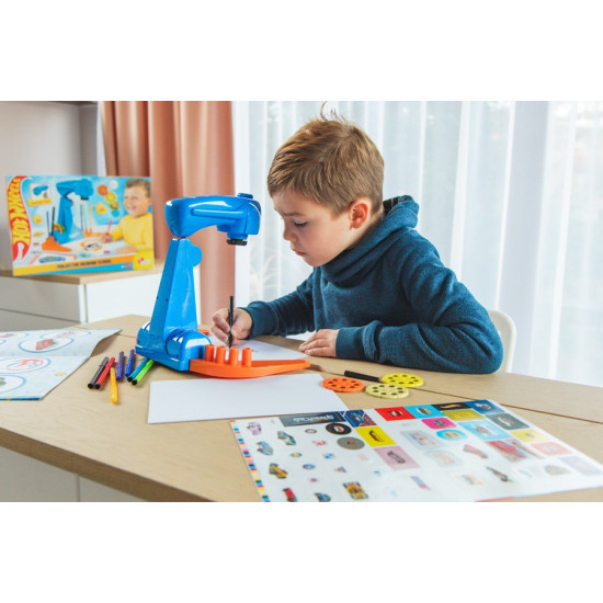 Zestaw Szkoła rysowania z projektorem - Hot Wheels