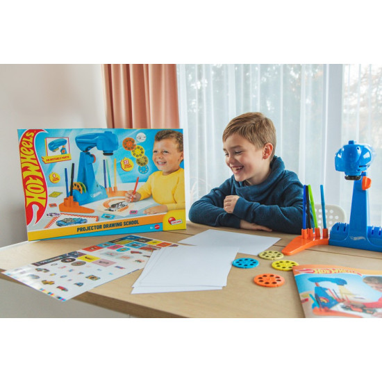 Zestaw Szkoła rysowania z projektorem - Hot Wheels
