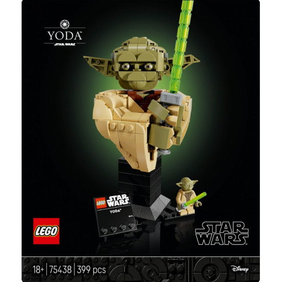Klocki Star Wars 75438 Popiersie Yody