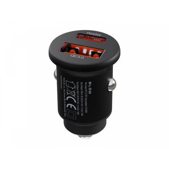 Ładowarka samochodowa G50B USB-A, USB-C 45W
