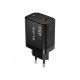 Ładowarka sieciowa gniazdo USB + USB-C PD 45W + kabel