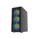 Obudowa Shobo SH8F ARGB Midi tower z oknem czarna 