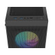 Obudowa Shobo SH8F ARGB Midi tower z oknem czarna 