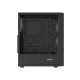 Obudowa Shobo SH8F ARGB Midi tower z oknem czarna 