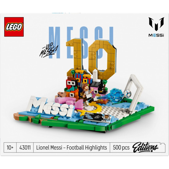 Klocki Editions 43011 Lionel Messi - piłkarskie momenty