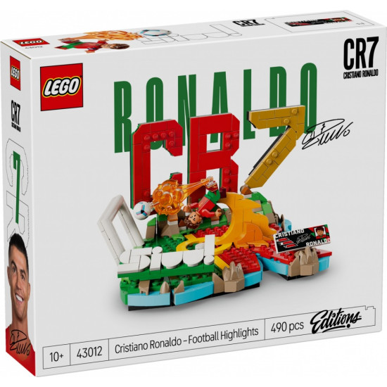 Klocki Editions 43012 Cristiano Ronaldo - piłkarskie momenty