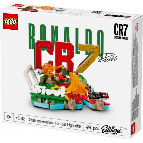 Klocki Editions 43012 Cristiano Ronaldo - piłkarskie momenty