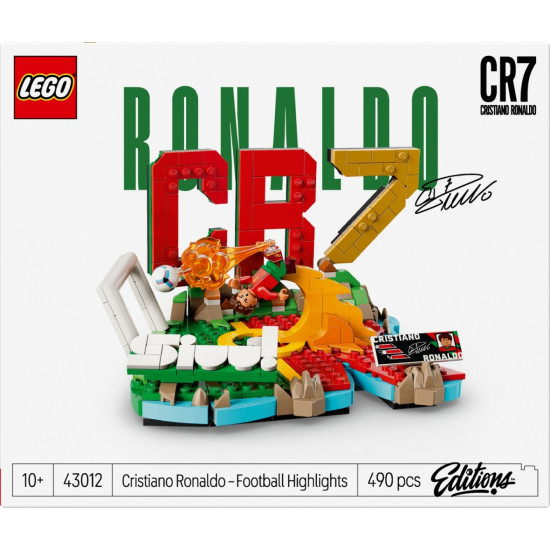 Klocki Editions 43012 Cristiano Ronaldo - piłkarskie momenty
