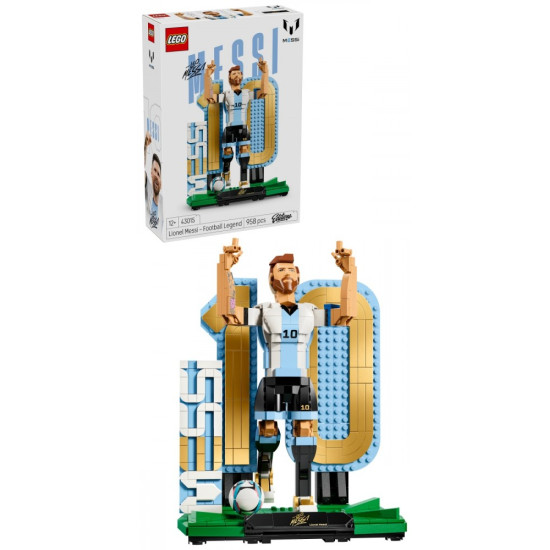 Klocki Editions 43015 Lionel Messi - piłkarska legenda