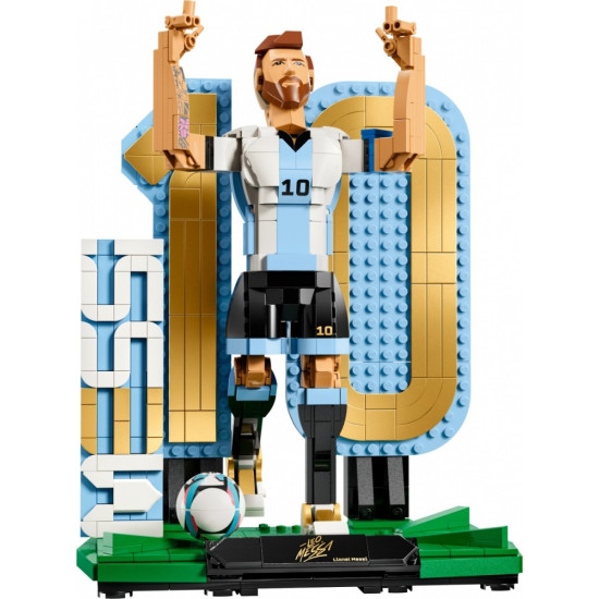 Klocki Editions 43015 Lionel Messi - piłkarska legenda