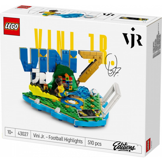 Klocki Editions 43027 Vini Jr. - piłkarskie momenty