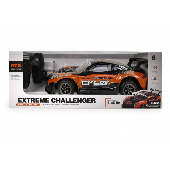 Auto R/C pomarańczowe 