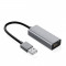 Adapter aluminiowy RJ45 USB-C 10/100/1000 