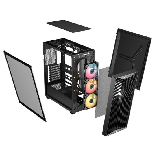 Obudowa 3200D RS ARGB Mid-Tower Black