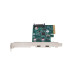 Karta sieciowa PCI EXPRESS X1 -> 2X USB-C 3.2 GEN 2X1 led low profile