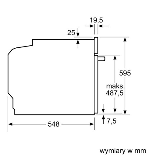 Piekarnik HBA372EB4 czarny AirFry