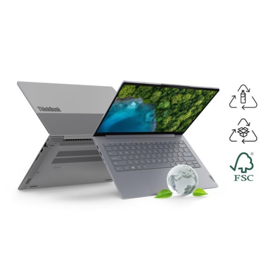 Laptop ThinkBook 14 G8 21SJ00V6PB W11Pro Ultra 5 225U/16GB/512GB/INT/14.0 WUXGA/Luna Grey/3YR OS + CO2 Offset 