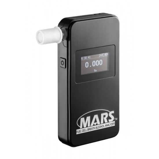 Alkomat elektrochemiczny MARS Bluetooth czarny