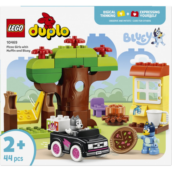 Klocki DUPLO Bluey 10469 Pizzerki z Muffinką i Blue