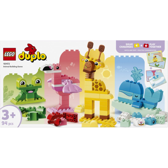 Klocki DUPLO 10472 Gra w budowanie zwierzątek
