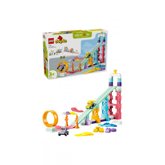 Klocki DUPLO 10478 Kreatywne rampy 3 w 1 z pojazdami
