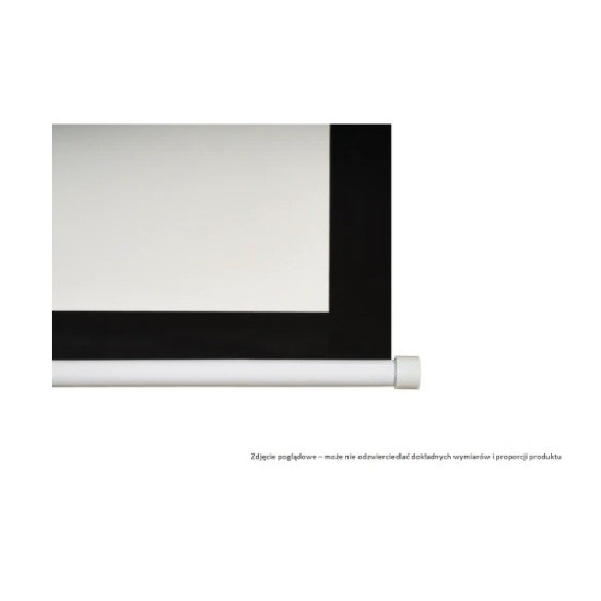 Ekran ścienny ręczny Cinema 200, 16:9, 200x200cm, powierzchnia biała, matowa