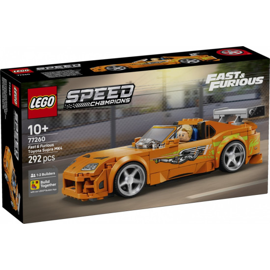 Klocki Speed Champions 77260 Szybcy i wściekli Toyota Supra MK4 