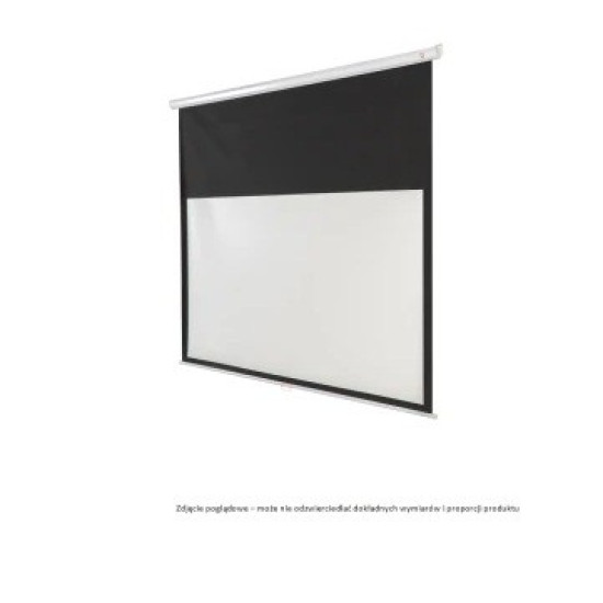 Ekran ścienny ręczny Business 240, 16:10, 230x144cm, powierzchnia biała, matowa