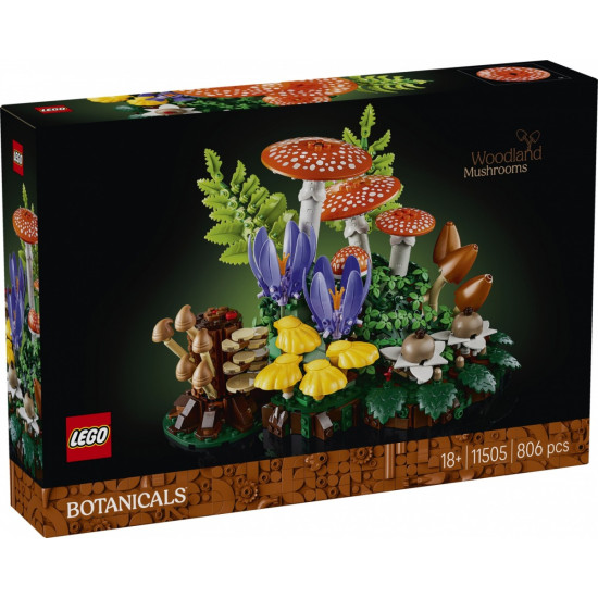 Klocki Botanicals 11505 Grzyby leśne