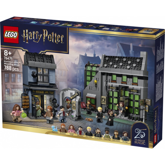 Klocki Harry Potter 76471 Magiczne sklepy na ulicy Śmiertelnego Nokturnu 